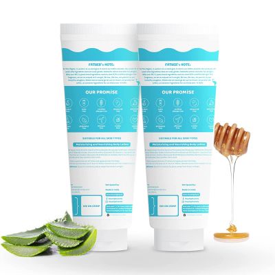Tiny Mighty: Kids Lotion (200 ml Each*2), For Sensitive Skin, With Honey, Oats & Aloe Vera Extract (Pack Of 2)