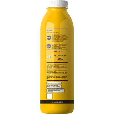 RAW PRESSERY: Valencia Orange Juice - (2 x 1000 ml)