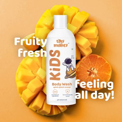 Tiny Mighty: Kids Shampoo, Body Lotion, Body Wash and Hair Oil, 200 ml Each, For Sensitive Skin