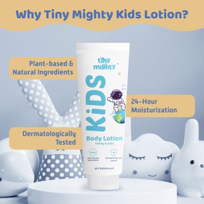 Tiny Mighty: Kids Shampoo and Hair Oil, 200 ml Each, For Sensitive Skin, Plant Based And Natural
