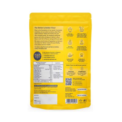 The Better Flour: Classic Flour Gluten Atta - 500gm