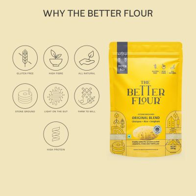 The Better Flour: Classic Flour Gluten Atta - 250gm