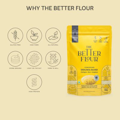 The Better Flour: Classic Flour Gluten Atta - 500gm