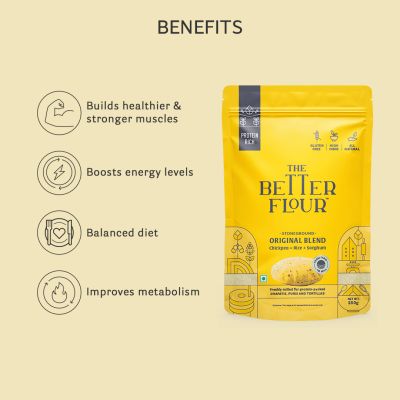 The Better Flour: Classic Flour Gluten Atta - 250gm