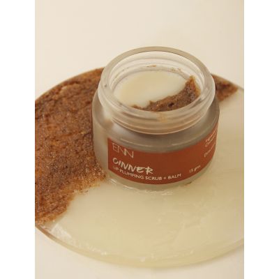 Enn Beauty: Cinner- Cinnamon Lip Scrub Cum Balm - 15gm