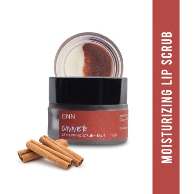 Enn Beauty: Cinner- Cinnamon Lip Scrub Cum Balm - 15gm