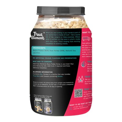 True Elements: Bajra Flakes With Honey - 650 gm