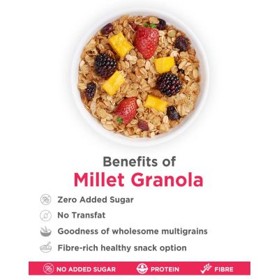True Elements: Millet Granola - 900 gm