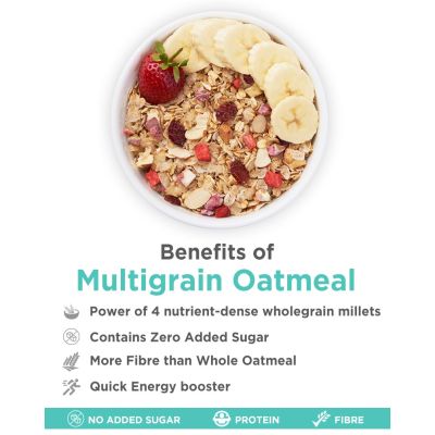 True Elements: Multigrain Oatmeal - 400 gm