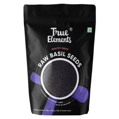 True Elements: Basil Seeds - 250 gm