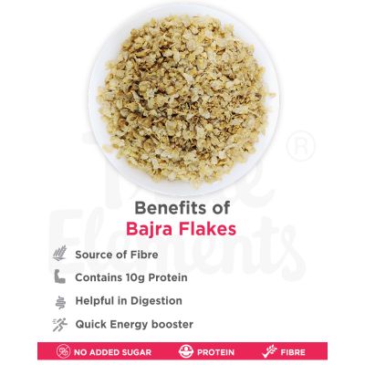 True Elements: Bajra Flakes With Honey - 650 gm