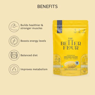 The Better Flour: Classic Flour Gluten Atta - 1kg