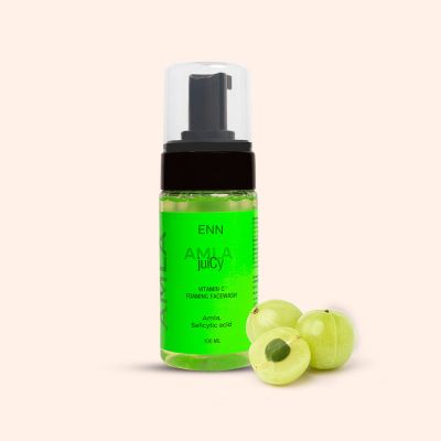 Enn Beauty: Juicy Face Wash and 17 %Vitamin C Serum Kit, Deep cleanses, Boosts Glow