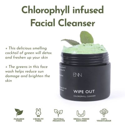 Enn Beauty: Wipe Out Chlorophyll Cleanser and Illuminous Oil free Day Moisturiser Kit