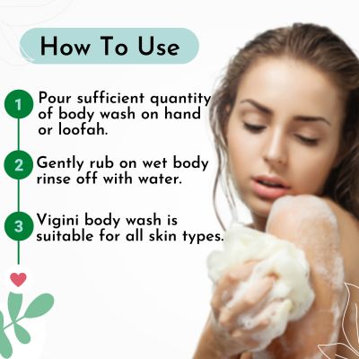 Vigini: Natural Under Eye Dark Circle Puffiness Removal Gel Cream  + Body Lightening Whitening Brightening Fairness Moisturizing Polishing Gel Wash
