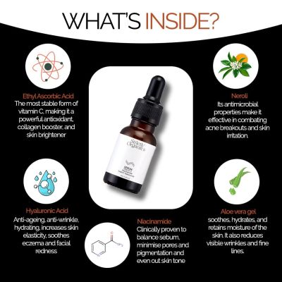 Strictly Organics: Advanced Multi Active Vitamin C Serum  -  15 ml