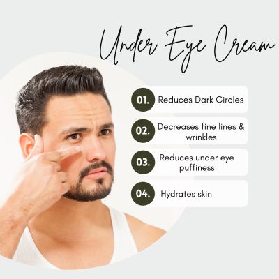 Vigini: Natural Under Eye Dark Circle Puffiness Removal Gel Cream  + Body Lightening Whitening Brightening Fairness Moisturizing Polishing Gel Wash