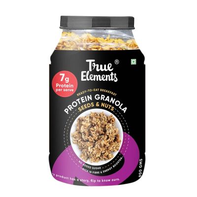 True Elements: Protein Granola - 900 gm