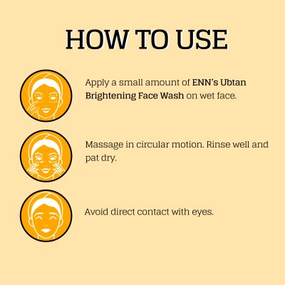 Enn Beauty: Litt Up Ubtan Skin Brightening Facewash - 100ml