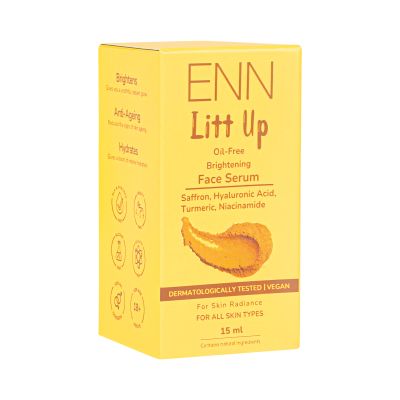Enn Beauty: LITT UP Ubtan Oil-free Brightening Serum, 15ml