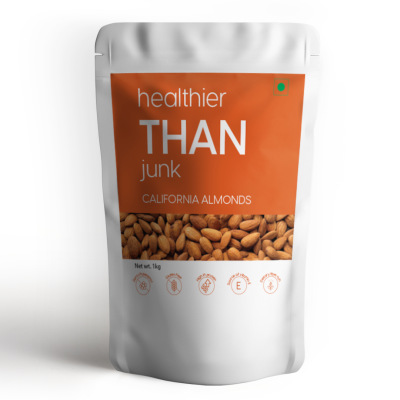 THAN: Premium California Almonds - Pack of 2 - 1 Kg each