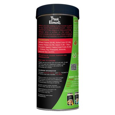 True Elements: No Added Sugar Muesli - 400 gm