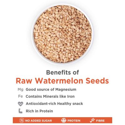True Elements: Raw Watermelon Seeds - 500 gm