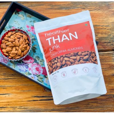 THAN: Premium California Almonds - Pack of 2 - 1 Kg each
