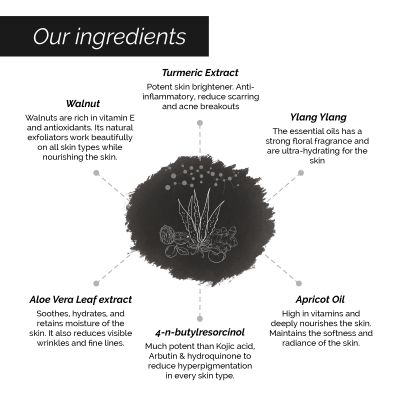 Strictly Organics: Walnut Body Scrub - 100 gm