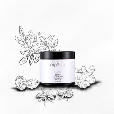 Strictly Organics: Walnut Body Scrub - 100 gm