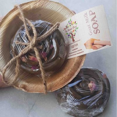 The Herbal Blend: Ubtan Goat Milk Soap - 100gm