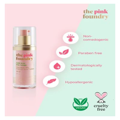 The Pink Foundry: Anti Acne Day Serum - 30ml