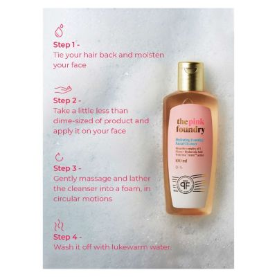 The Pink Foundry: Hydrating Foaming Facial Cleanser - 100ml
