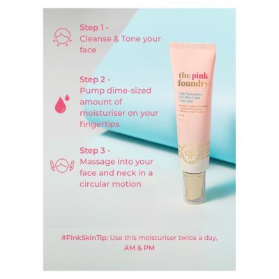 The Pink Foundry: Oil Free Matte Moisturiser with Blue Light Protection - 50ml