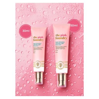 The Pink Foundry: Oil Free Matte Moisturiser with Blue Light Protection - 50ml