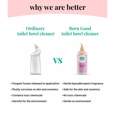 Born Good: Plant Based Liquid Toilet Bowl Cleaner  - 500ml