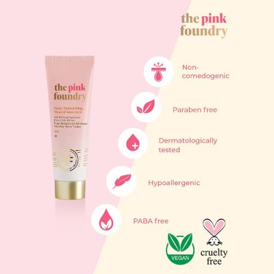 The Pink Foundry: Matte Moisturising Mineral Sunscreen - 50gm