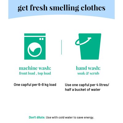 Born Good: Plant Based Fabric Conditioner (Softener)  Refill - 1 Ltr