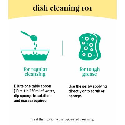 Born Good: Natural Low Foaming Dishwash Liquid  - 500ml