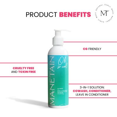 Manetain: Travel Size Oh so cool cowash - 50ml