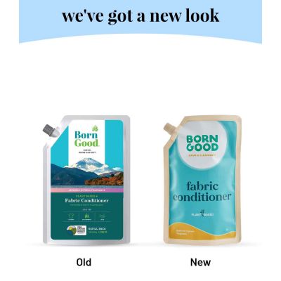 Born Good: Plant Based Fabric Conditioner (Softener)  Refill - 1 Ltr