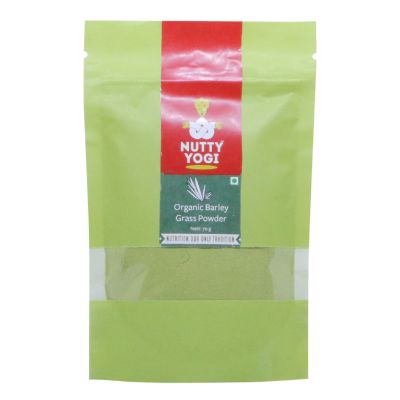 Nutty Yogi: Barley Grass Powder - 70 gm
