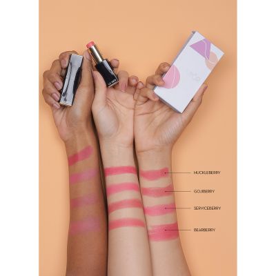 La Mior: Berrylicious Lip + Cheek Colour Flush Stick - 4.2gm - Serviceberry