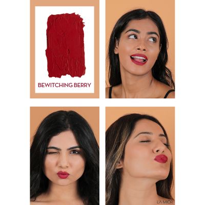La Mior: Butter Slip Crème Lipstick - 4.2gm - Bewitching Berry