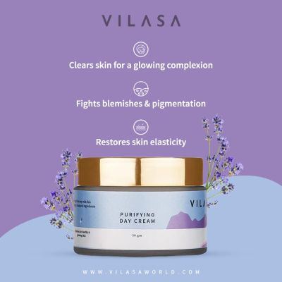VILASA: Purifying Day Cream - 50 gm