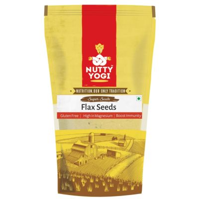 Nutty Yogi: Flax Seeds - 500 gm
