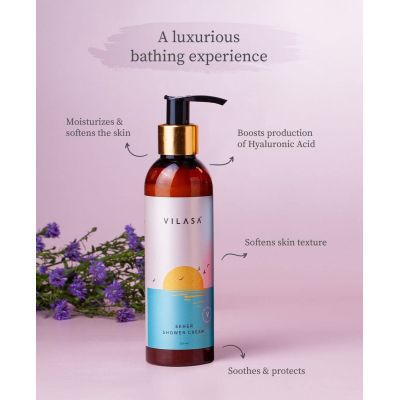VILASA: Seher Shower Cream - 200 ml