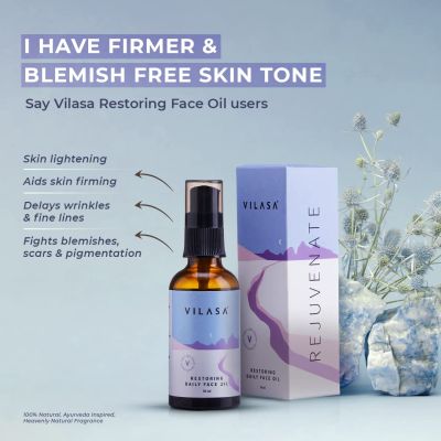 VILASA: Restoring Daily Face Oil - 50 ml