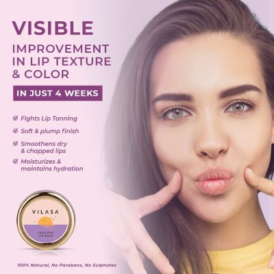 VILASA: Luscious Lip Balm - 8 gm