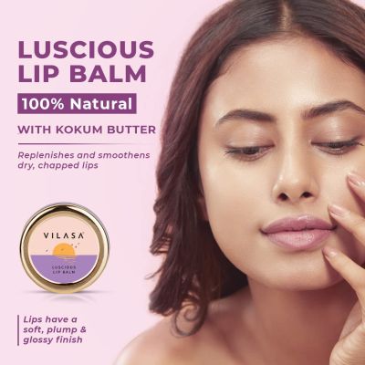 VILASA: Luscious Lip Balm - 8 gm